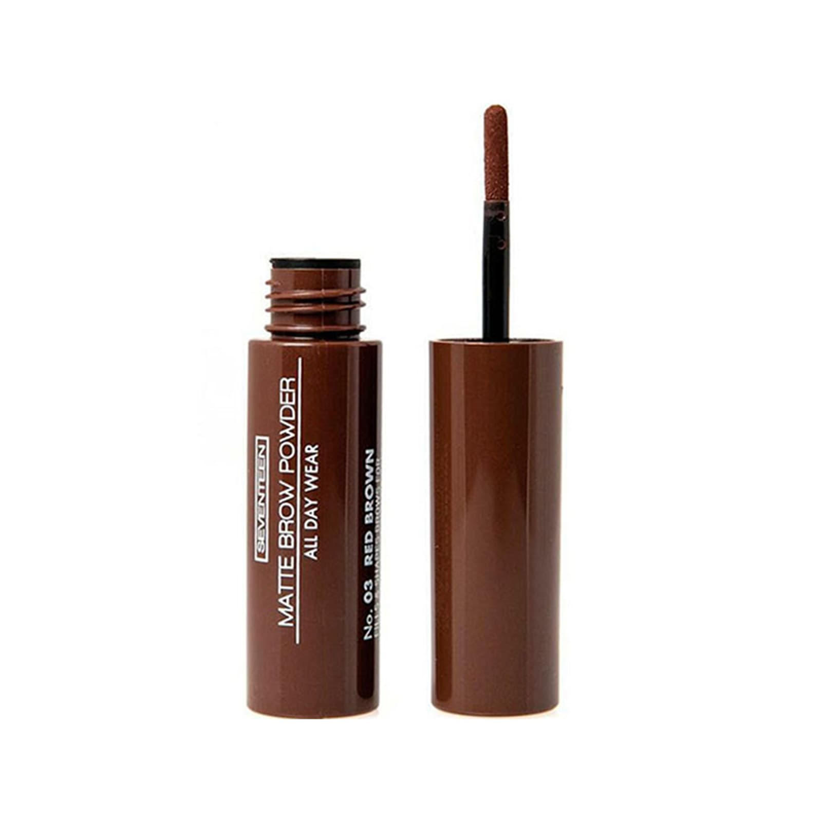 Seventeen Matte brow powder πούδρα φρυδιών No. 3 red brown εικόνα 1