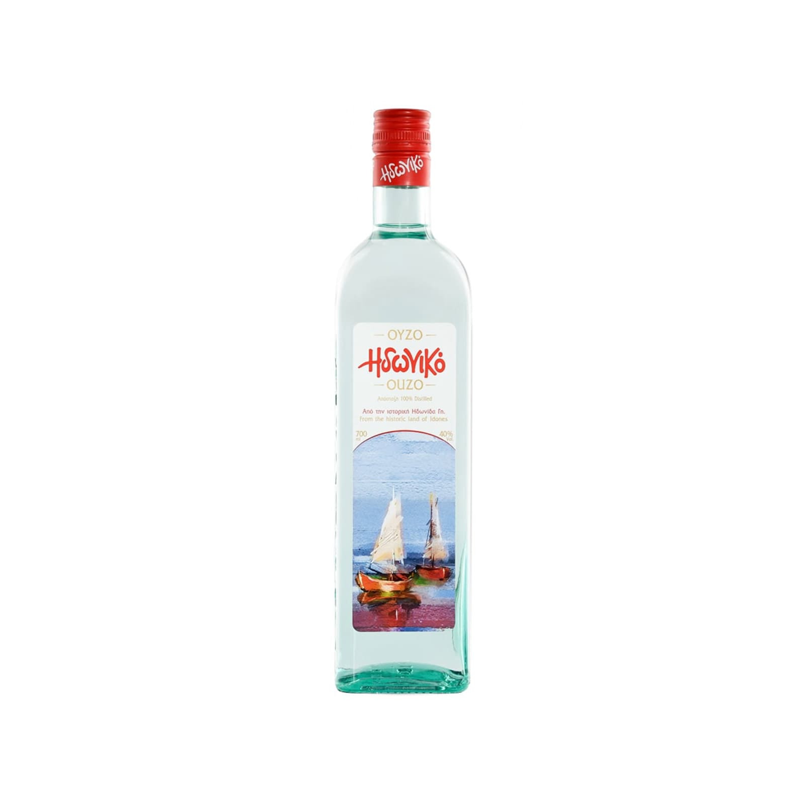 Κτήμα Κώστα Λαζαρίδη Ηδωνικό ούζο 700ml εικόνα 1