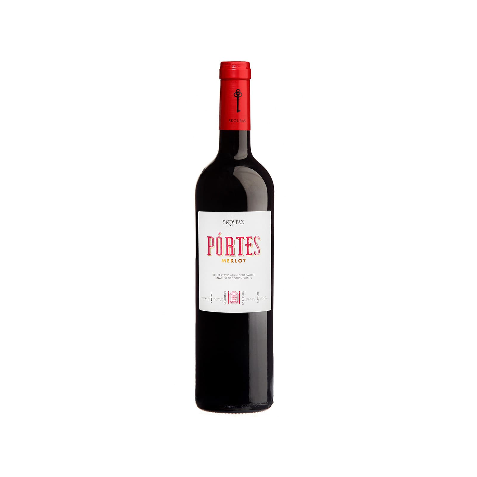 Σκούρας Portes οίνος ερυθρός merlot 750ml εικόνα 1