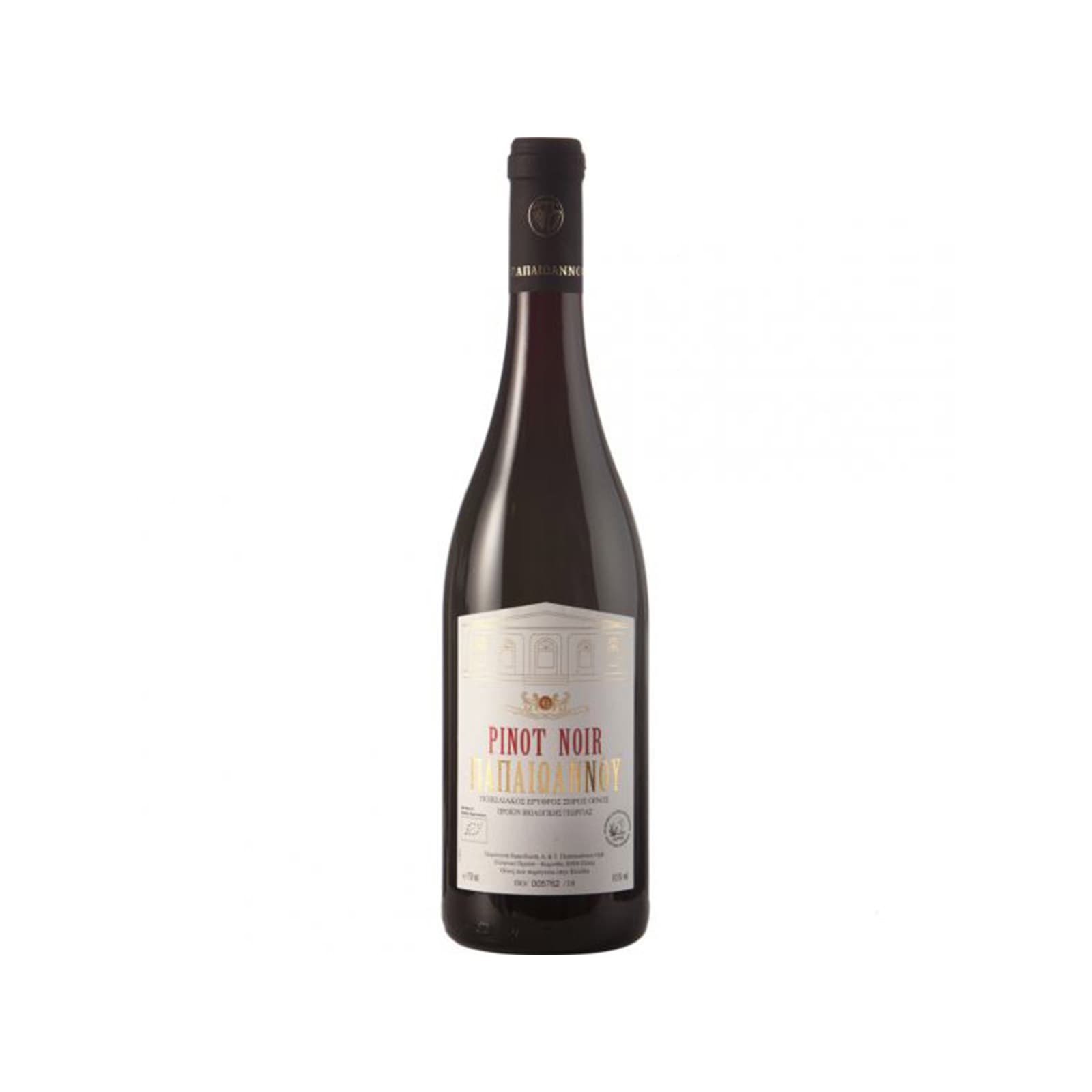 Κτήμα Παπαϊωάννου Pinot Noir οίνος ξηρός ερυθρός ποικιλιακό 750ml εικόνα 1