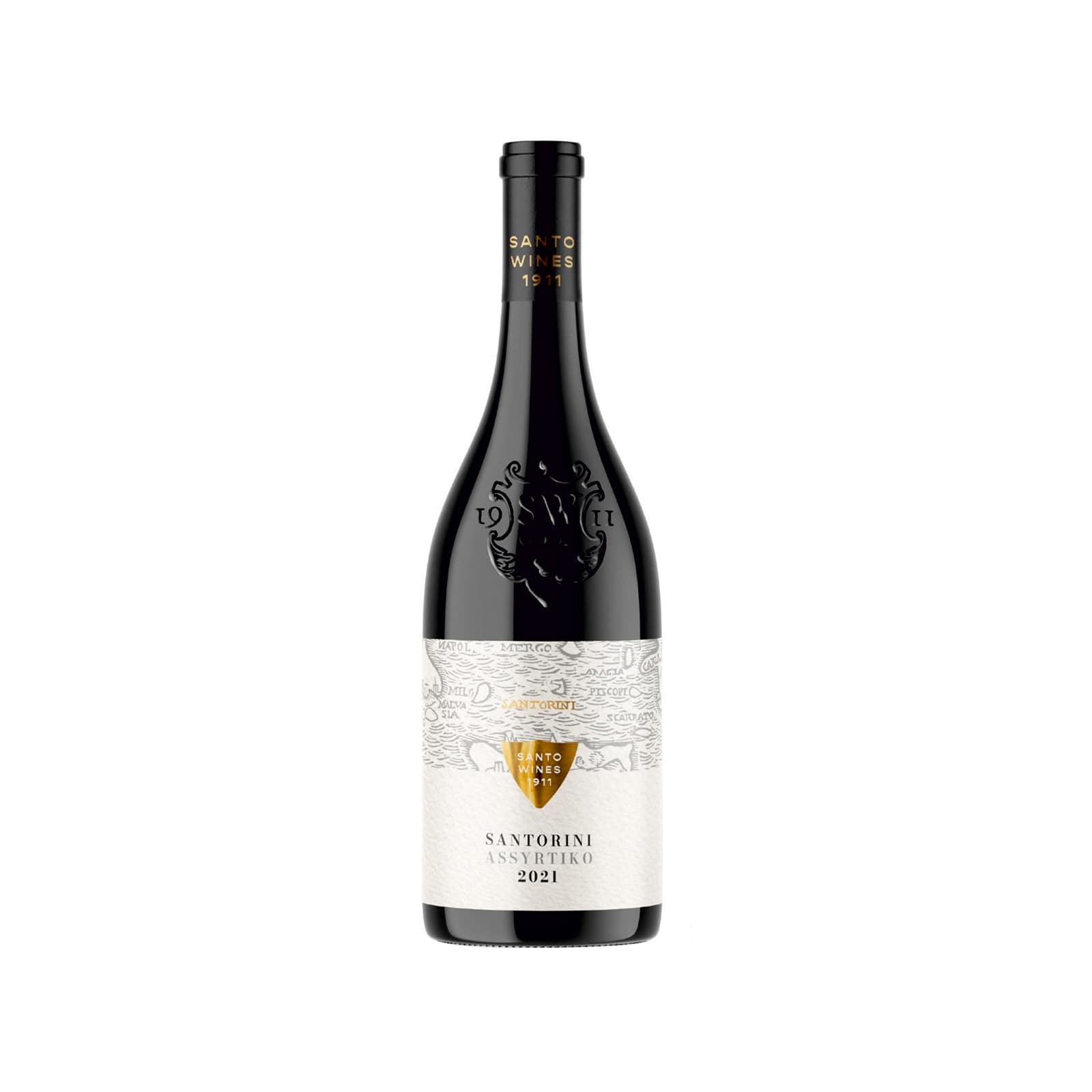 Santo Wines Santorini οίνος λευκός ξηρός ασύρτικο 750ml εικόνα 1