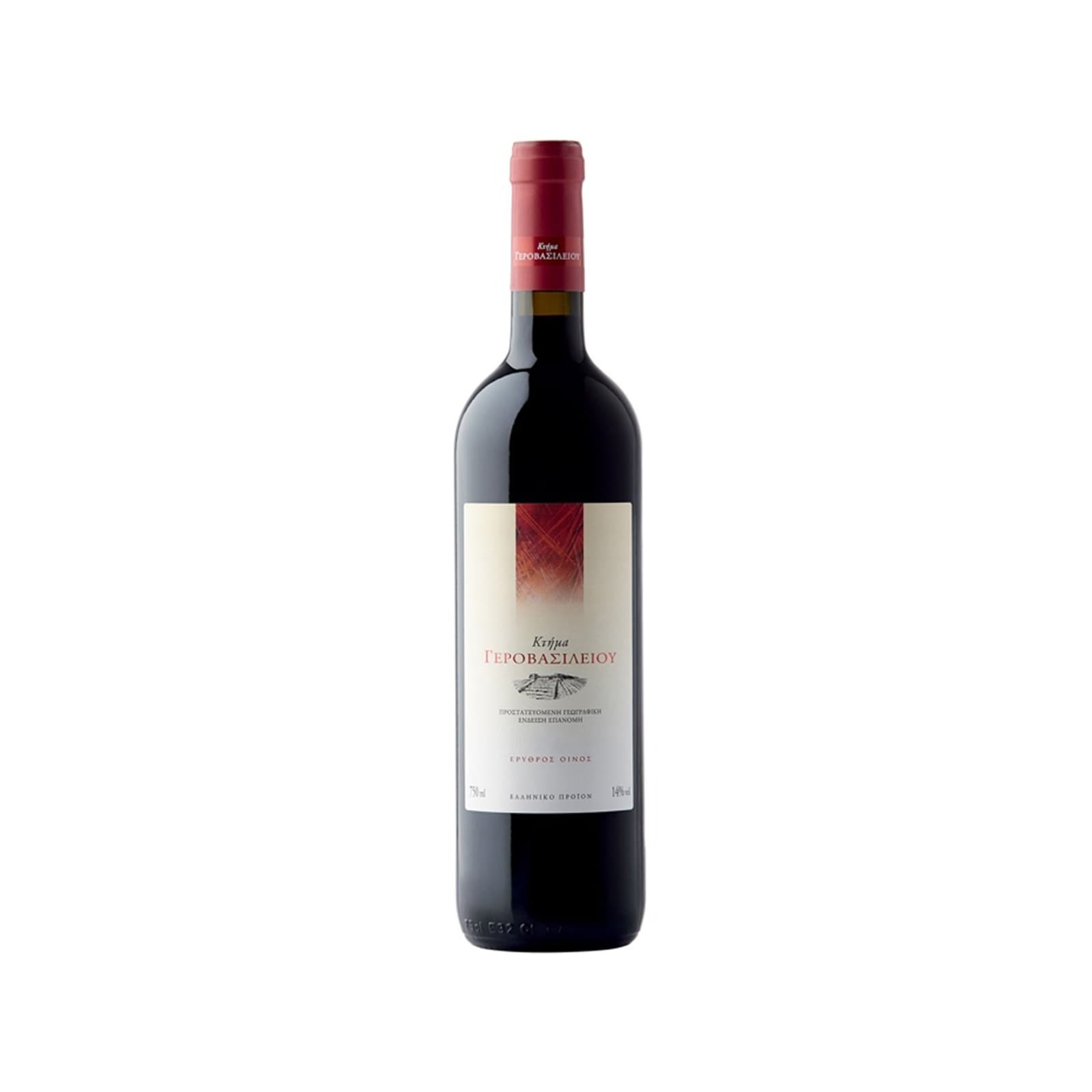 Κτήμα Γεροβασιλείου οίνος ερυθρός 750ml εικόνα 1