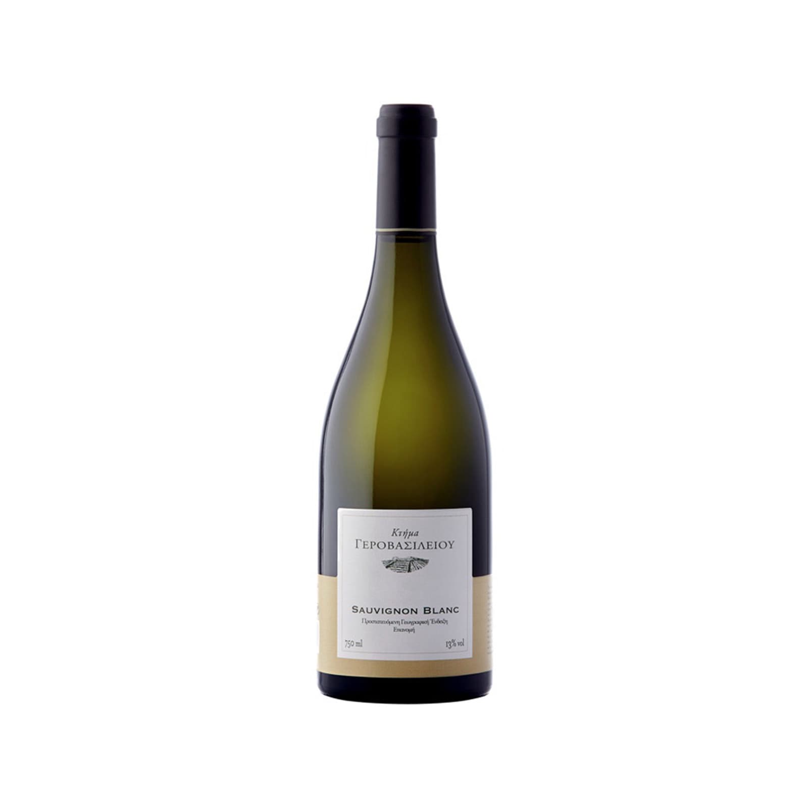Κτήμα Γεροβασιλείου Fume οίνος λευκός sauvignon blanc 750ml εικόνα 1