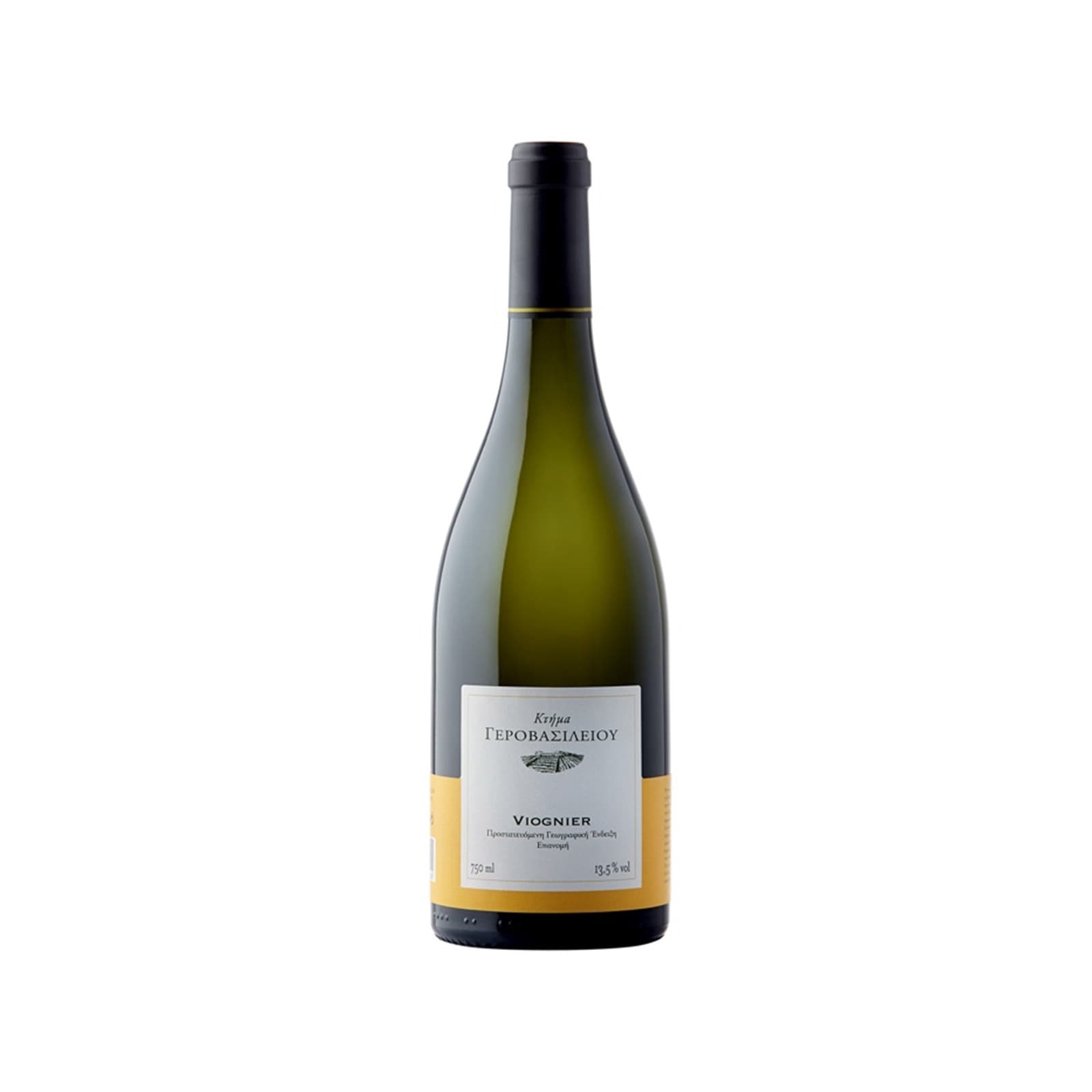 Κτήμα Γεροβασιλείου Viognier οίνος λευκός 750ml εικόνα 1