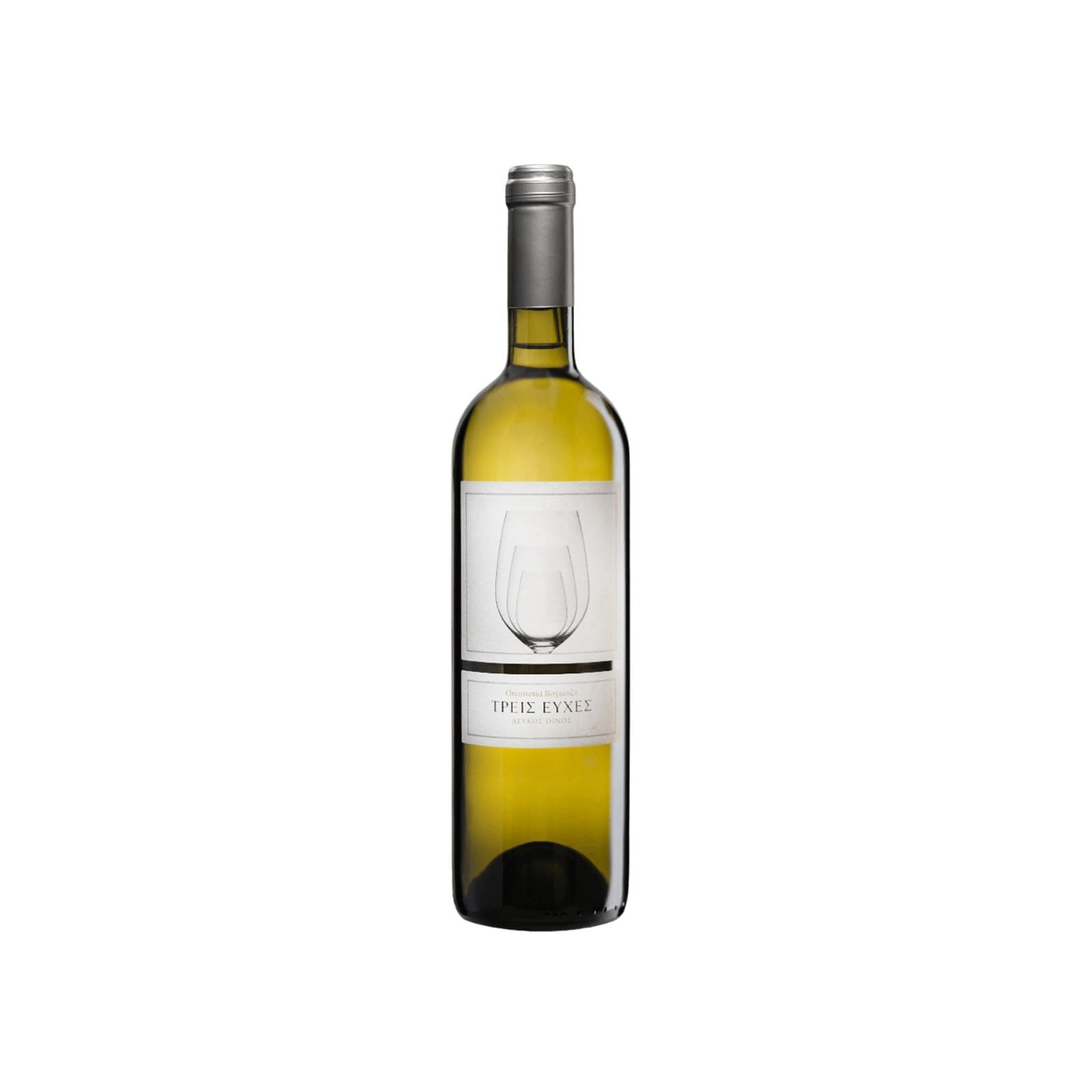 Κτήμα Βογιατζή Τρεις Ευχές οίνος λευκός 750ml εικόνα 1