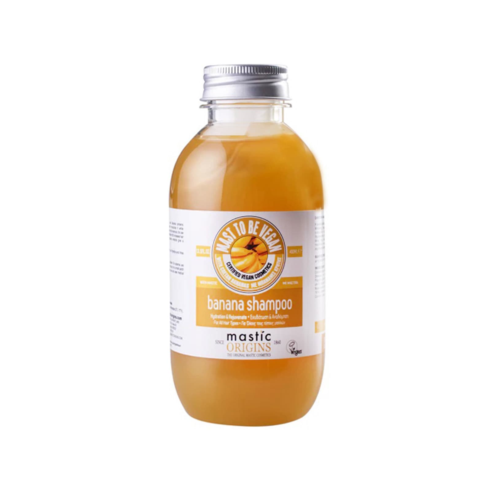 Mastic Origins Mast to be vegan σαμπουάν μαλλιών banana 400ml εικόνα 1