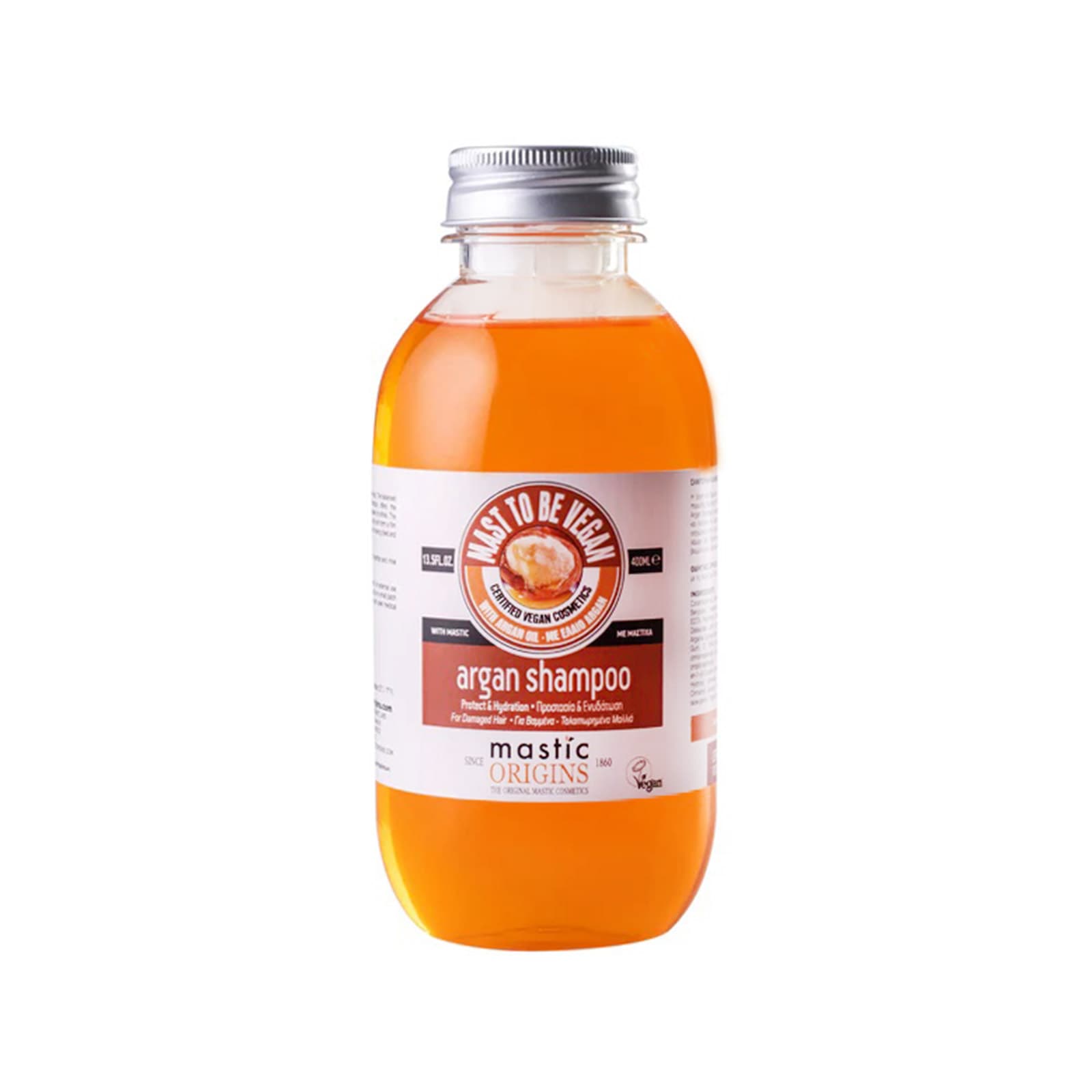Mastic Origins Mast to be vegan σαμπουάν μαλλιών argan 400ml εικόνα 1