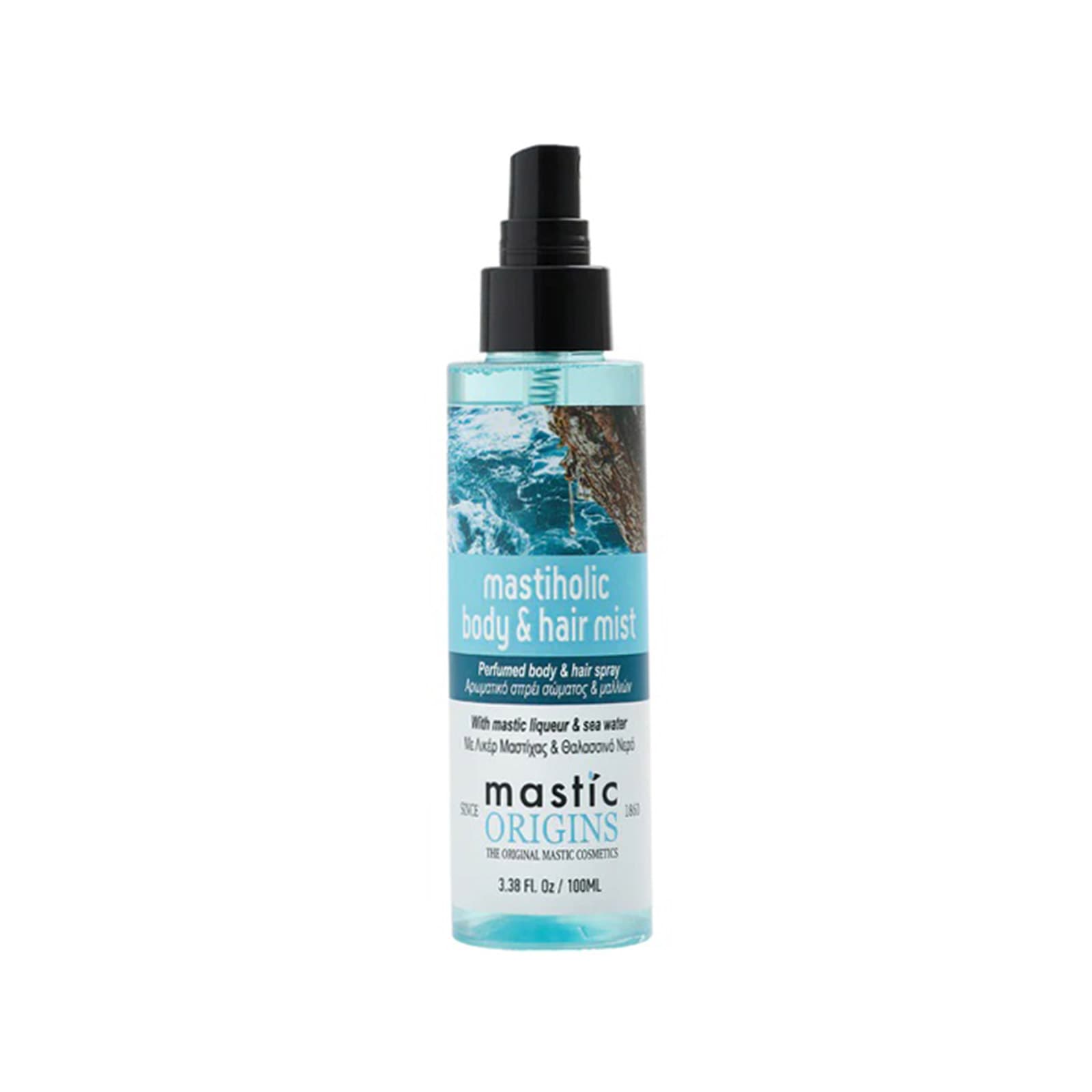 Mastic Origins spray σώματος & μαλλιών με λικέρ μαστίχας & θαλασσινό νερό 100ml εικόνα 1