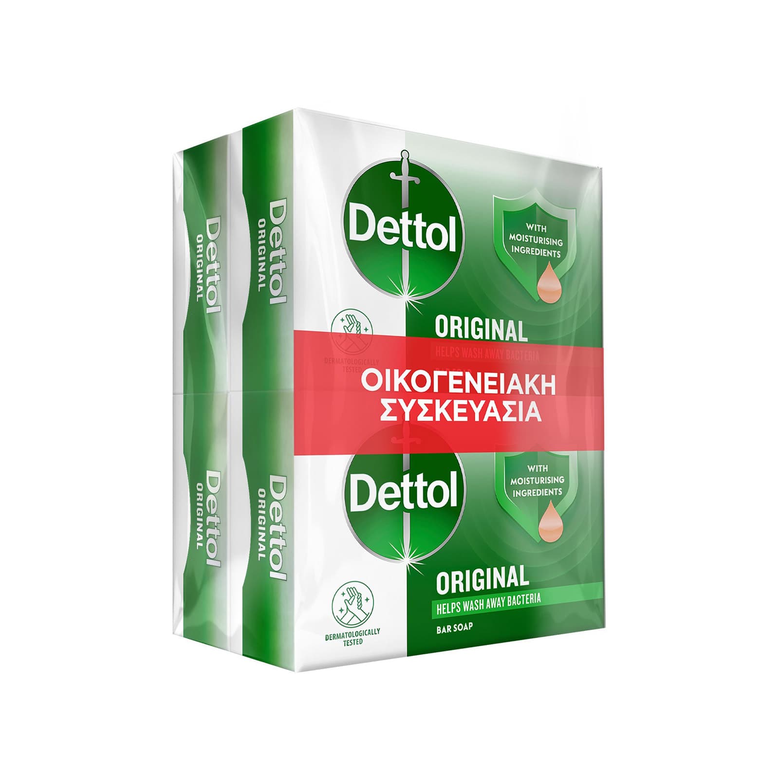 Dettol σαπούνι classic 4x85g εικόνα 1
