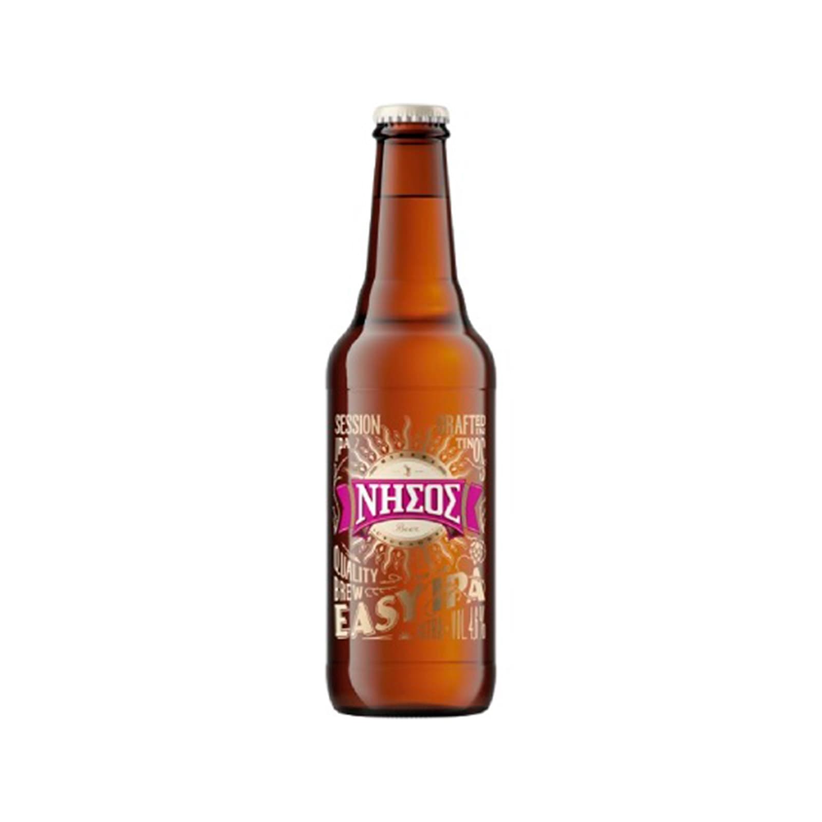Νήσος Easy ipa μπίρα 330ml εικόνα 1