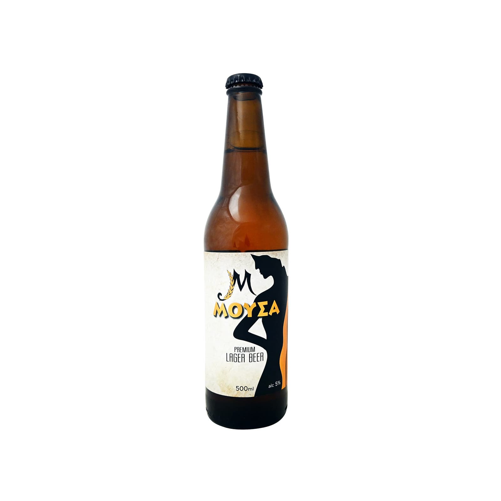 Μούσα Premium Lager μπίρα 500ml εικόνα 1