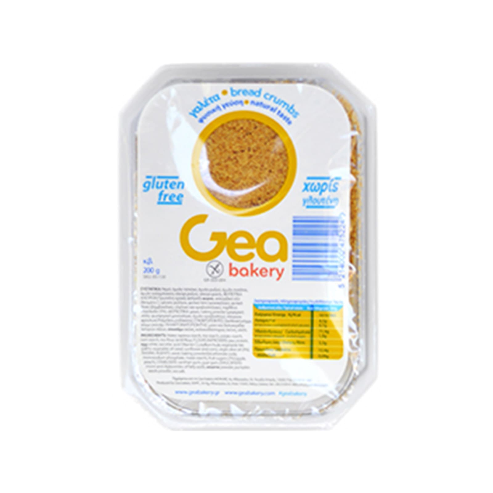 Gea Bakery γαλέτα φυσική γεύση 200g εικόνα 1