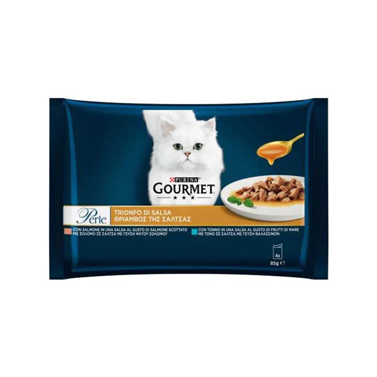 Purina Perle τροφή γάτας gourmet 4x85g εικόνα 1