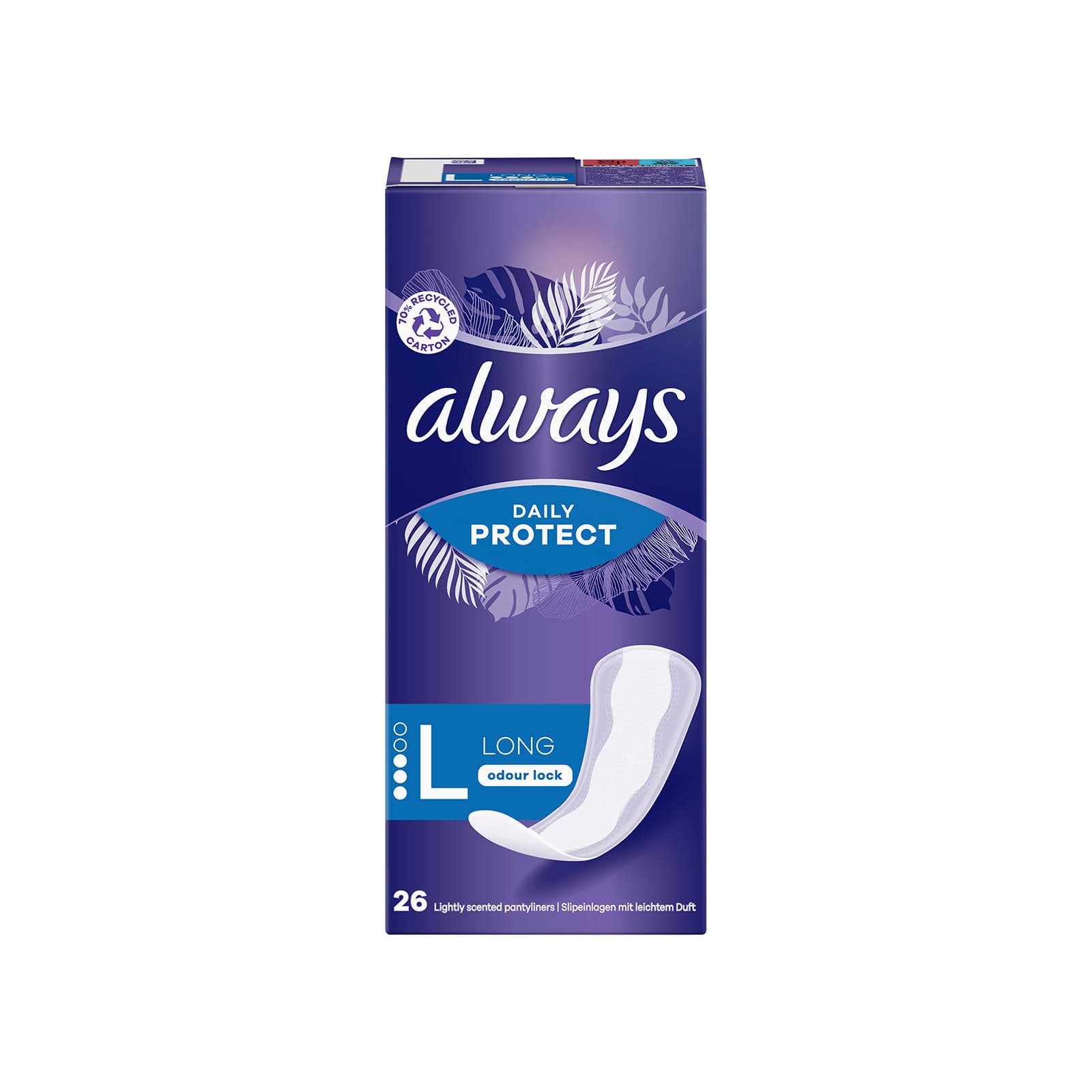 Always Dailies Fresh & Protect σερβιετάκια large 26τεμ εικόνα 1
