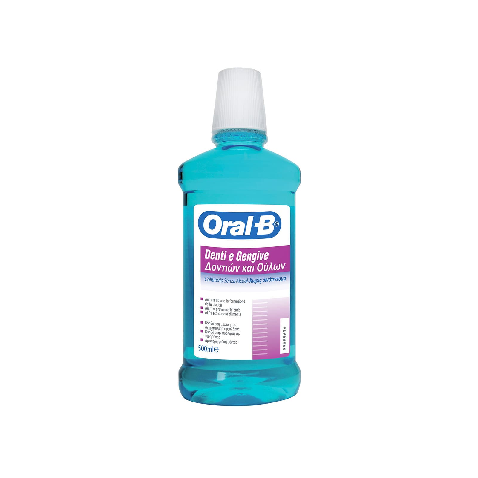 Oral-B στοματικό διάλυμα χωρίς οινόπνευμα 500ml εικόνα 1