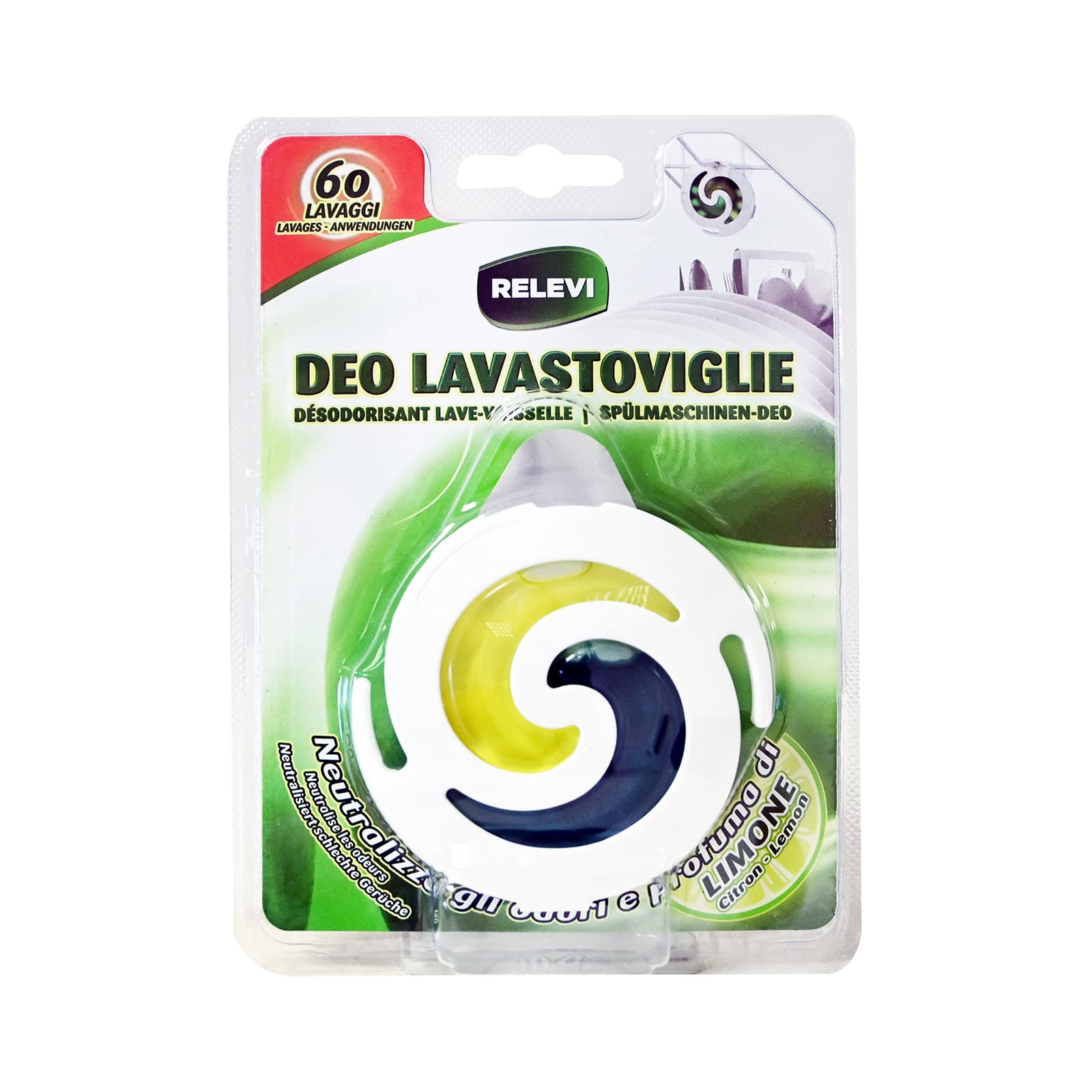 Deo αποσμητικό πλυντηρίου πιάτων 60 πλύσεις 6ml εικόνα 1