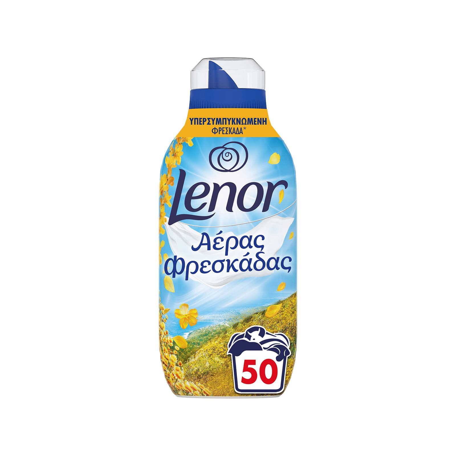 Lenor Αέρας Φρεσκάδας μαλακτικό ρούχων ολάνθιστο λιβάδι 50μεζ εικόνα 1