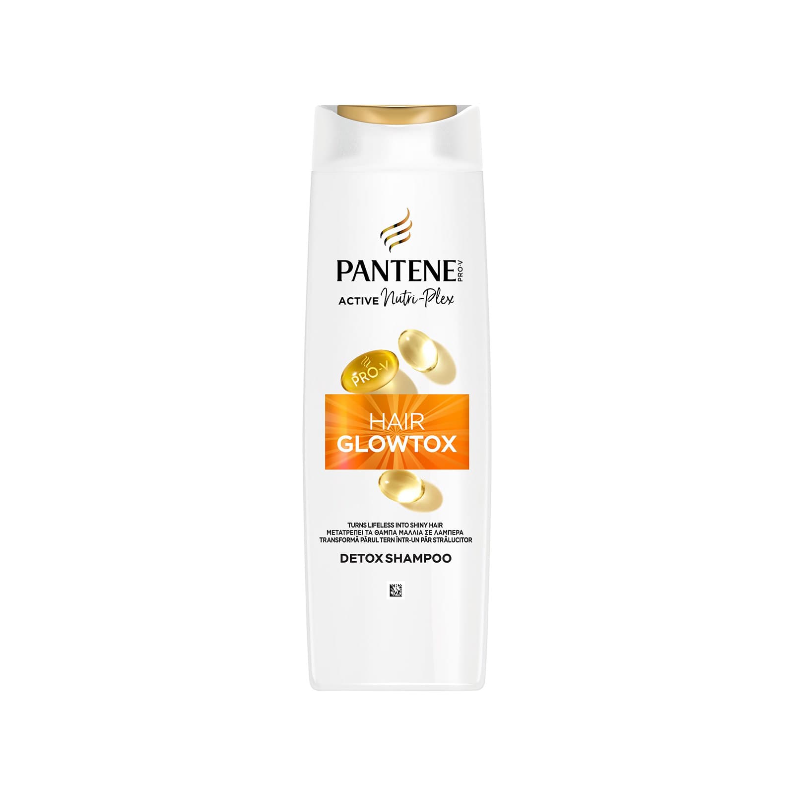 Pantene Glowtox σαμπουάν μαλλιών 400ml εικόνα 1
