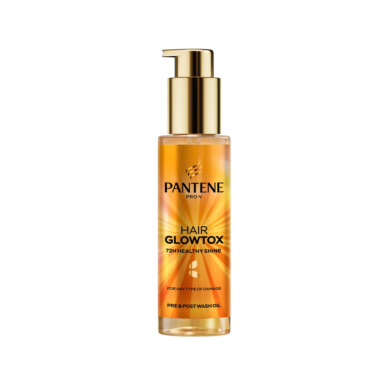 Pantene Glowtox λάδι μαλλιών 100ml εικόνα 1
