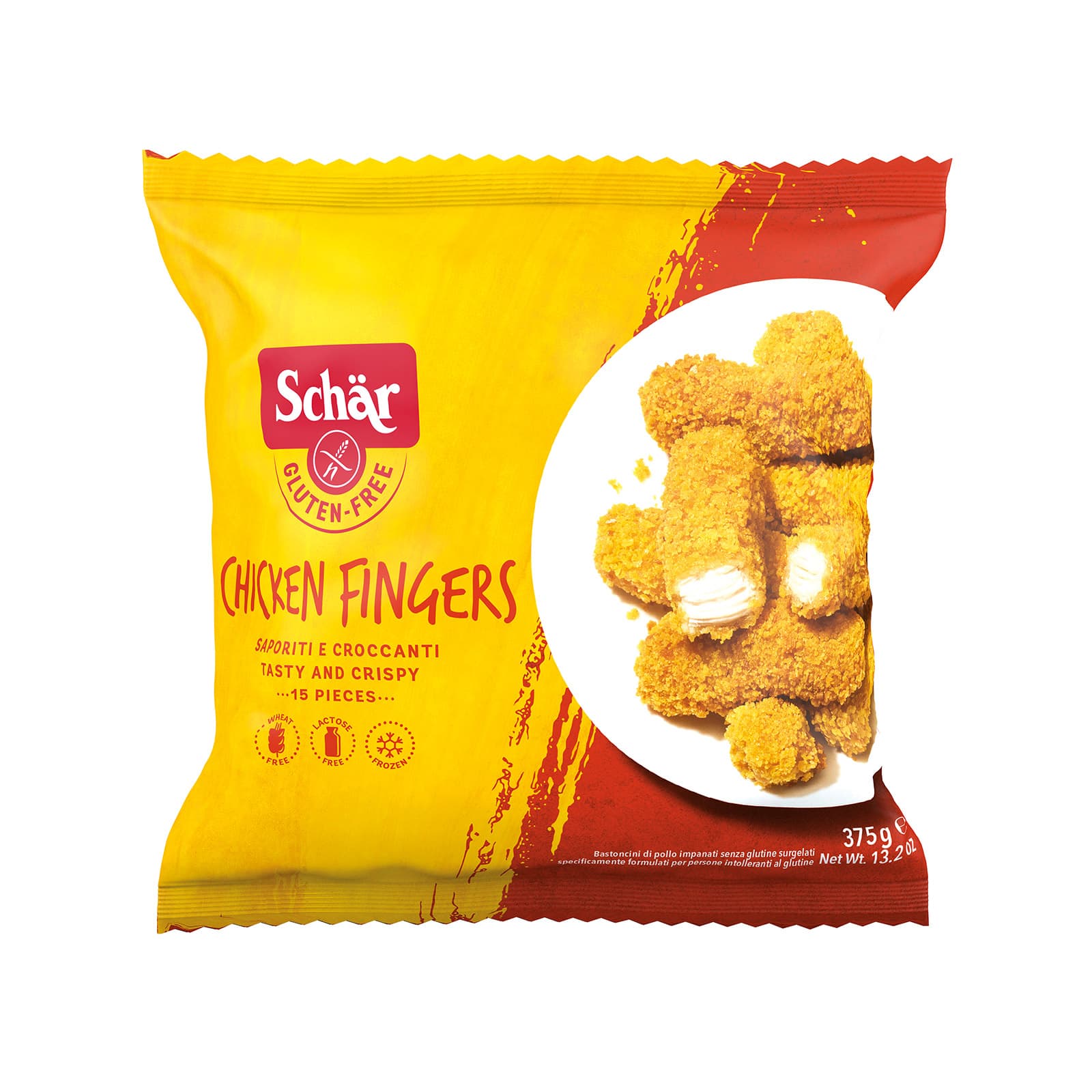 Schar Chicken fingers κοτολέτες πανέ κατεψυγμένες 375g εικόνα 1