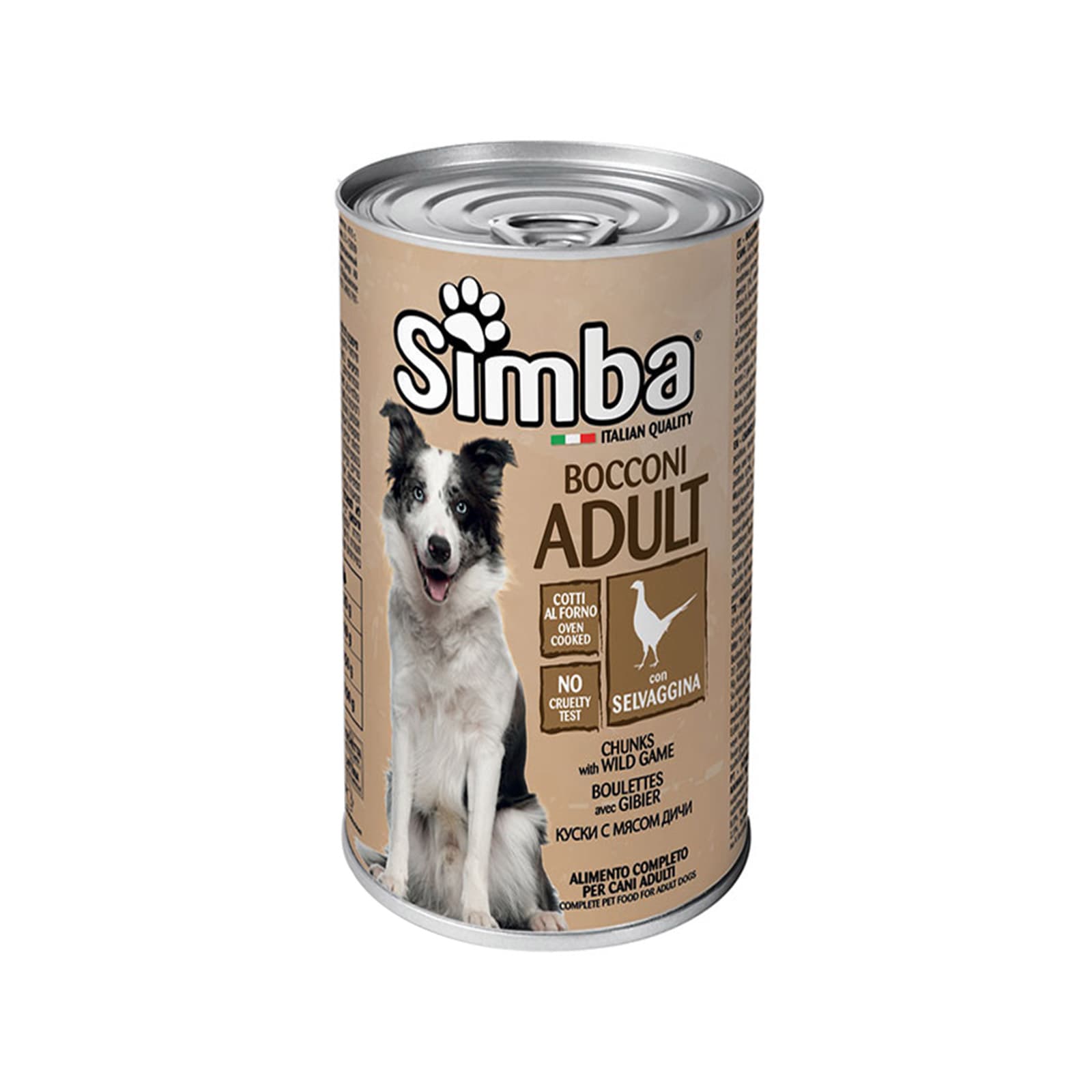 Simba τροφή σκύλου μπουκιές με κυνήγι 1230g εικόνα 1