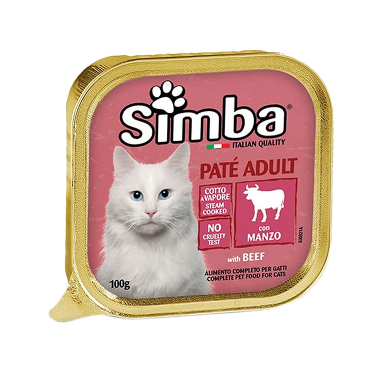 Simba τροφή γάτας βοδινό 100g εικόνα 1