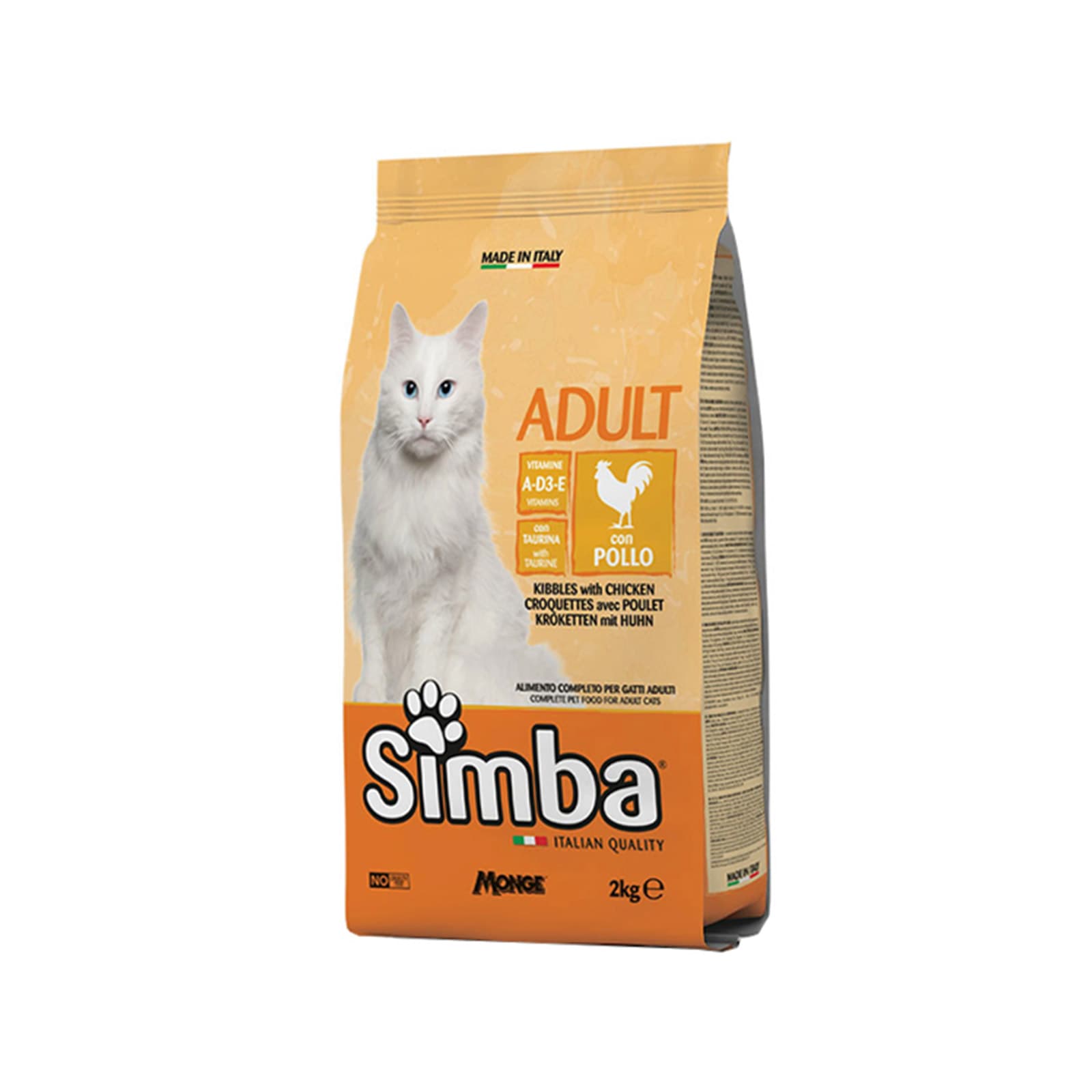 Simba ξηρά τροφή γάτας κροκέτες με κοτόπουλο 2kg εικόνα 1
