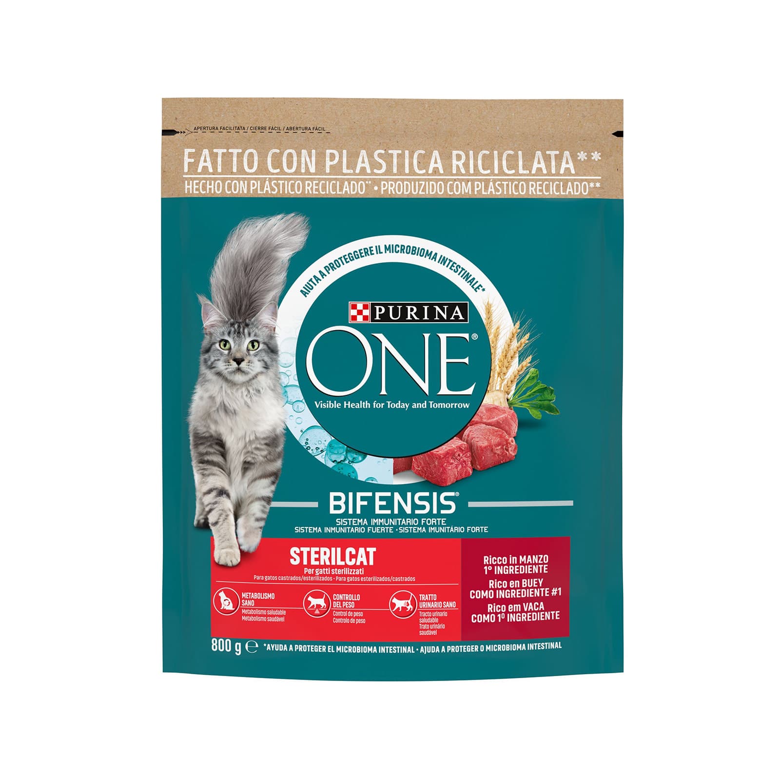 Purina One bifensis sterilcat ξηρά τροφή γάτας 800g εικόνα 1