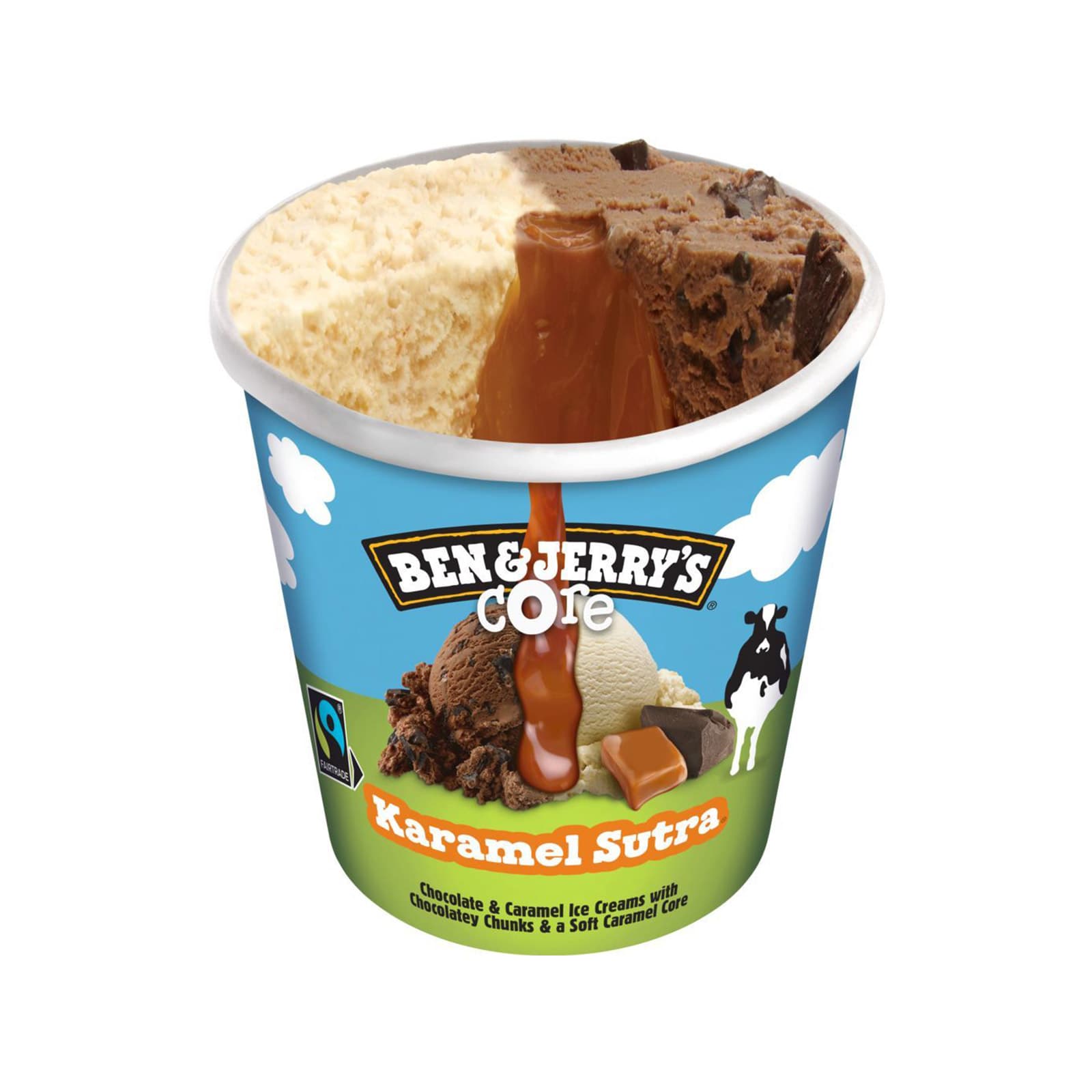 Ben & Jerry's Core παγωτό οικογενειακό karamel sutra 0.422kg εικόνα 1
