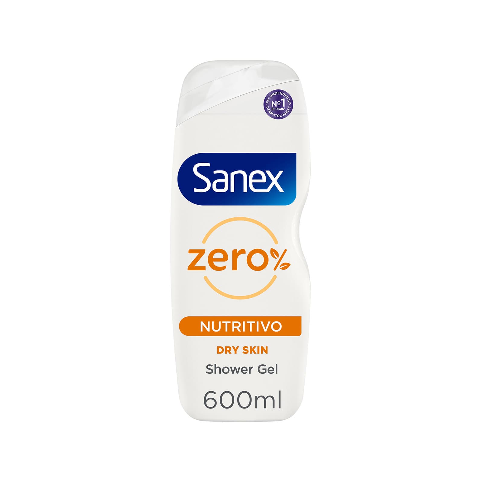 Sanex Zero% αφρόλουτρο nutritivo 600ml εικόνα 1