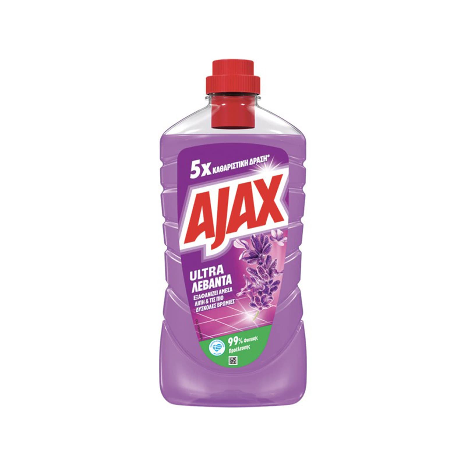 Ajax Ultra 7 υγρό καθαριστικό οικιακής χρήσης λεβάντα 1lt εικόνα 1