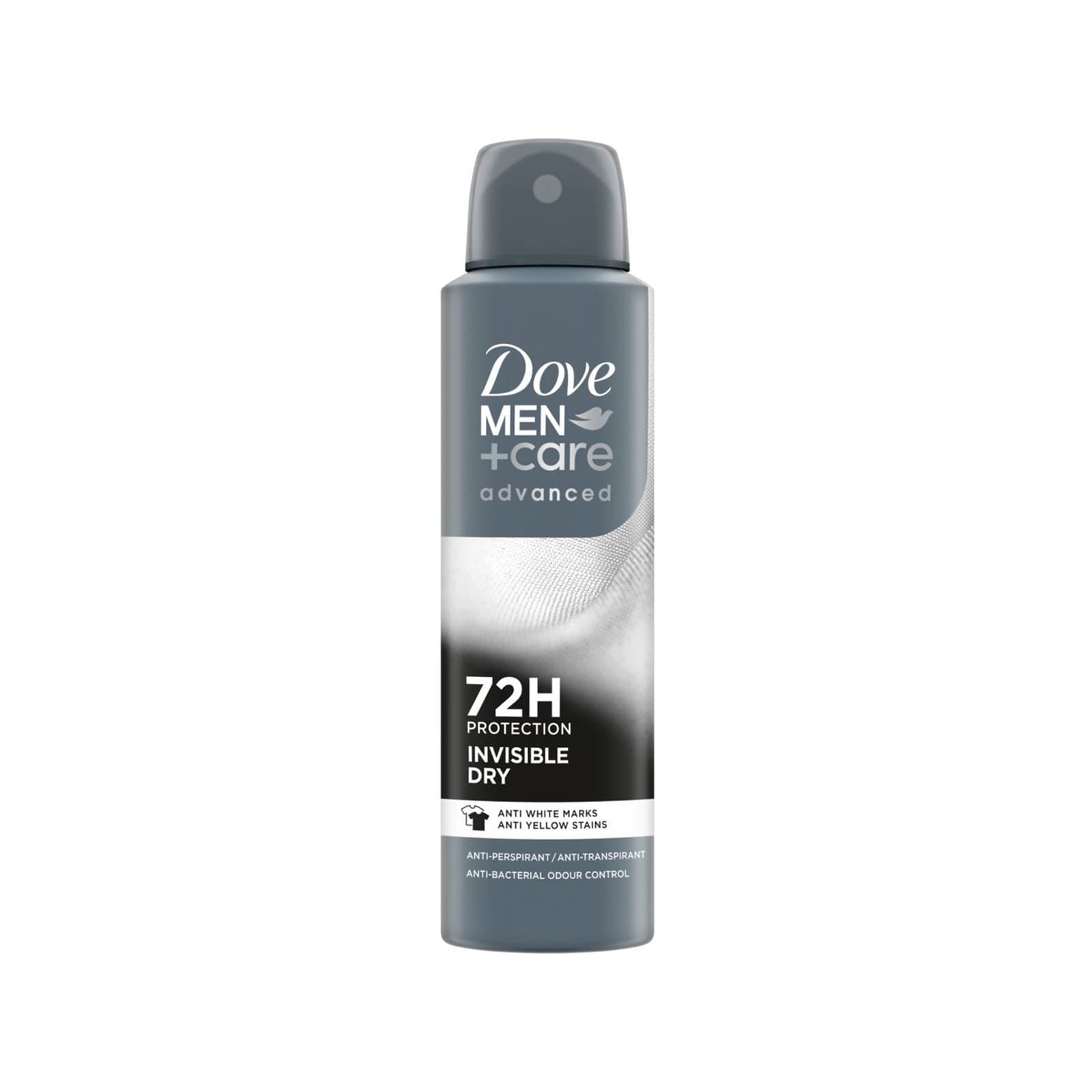 Dove Invisible Dry αποσμητικό σώματος αντρικό 150ml εικόνα 1