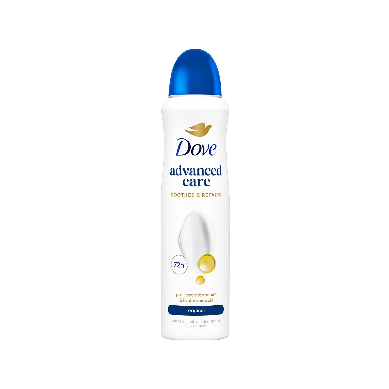 Dove αποσμητικό σώματος original 150ml εικόνα 1