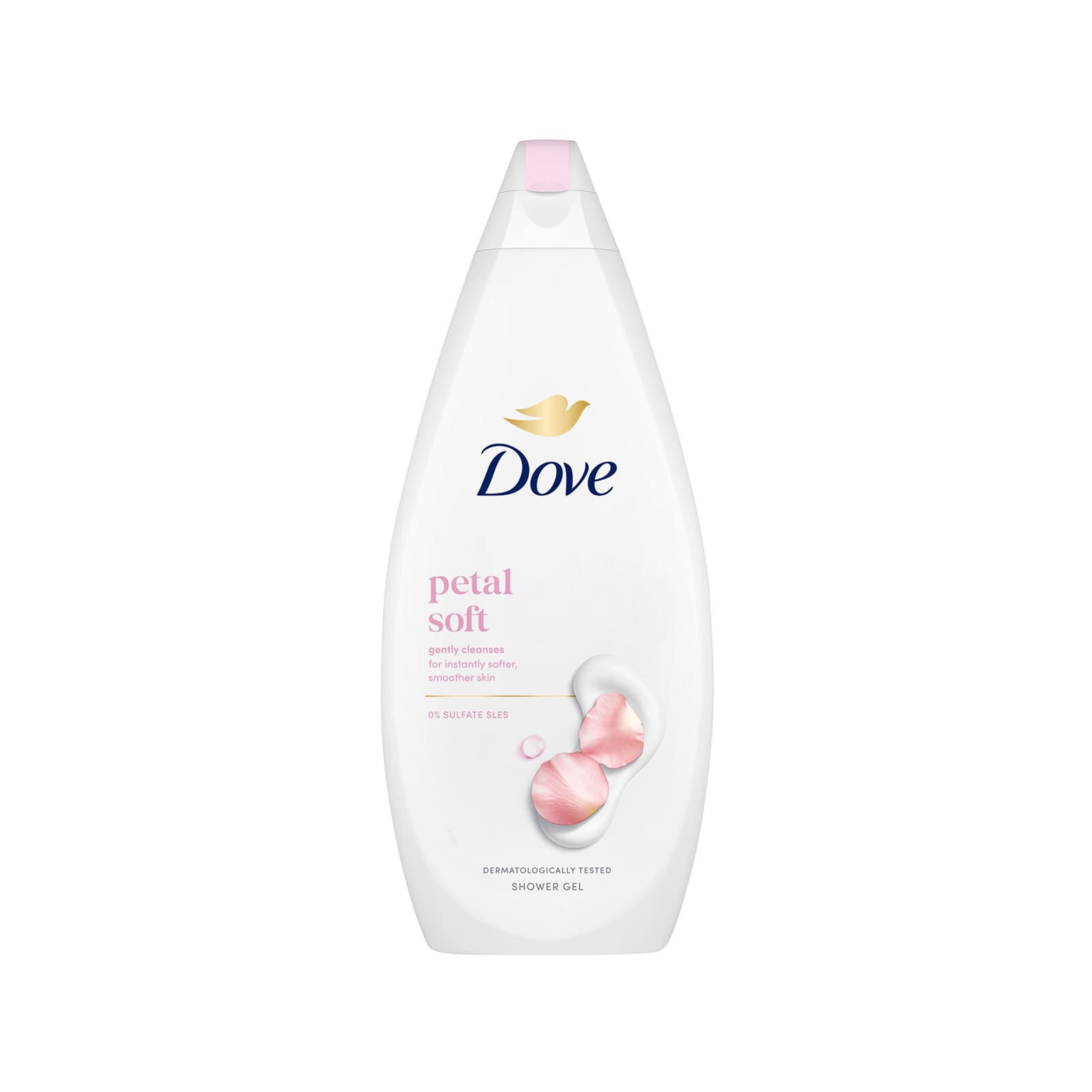 Dove Petal soft αφρόλουτρο 720ml εικόνα 1