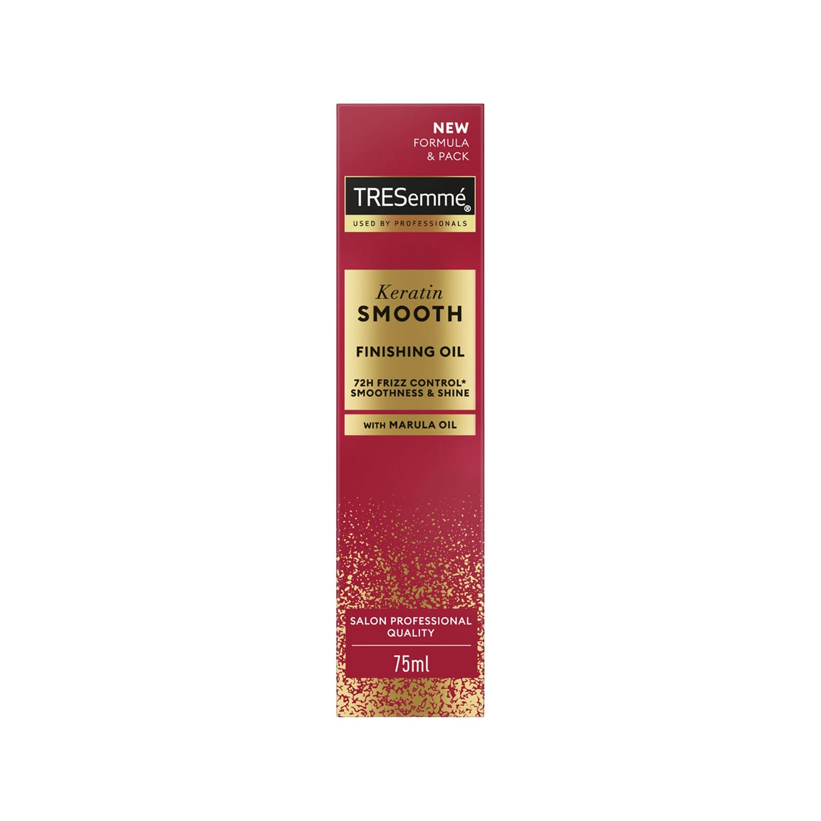 Tresemme Keratin smooth λάδι μαλλιών λαμπερά μαλλιά 75ml εικόνα 1
