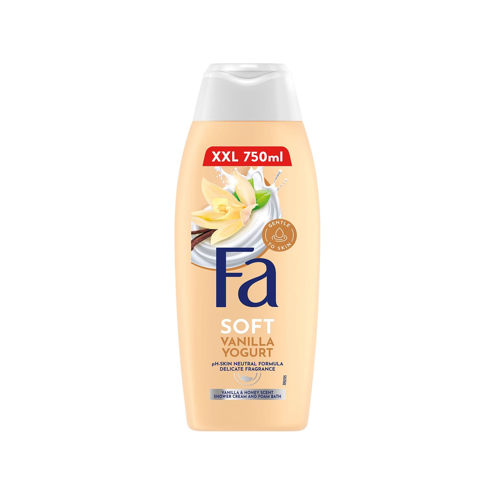 Fa αφρόλουτρο vanilla & honey 750ml εικόνα 1